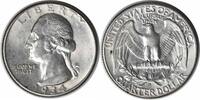 US Quarter 1934-D Washington Silver Quarter MS63 Uncertified #1129 None -