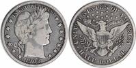 US Half Dollar 1902 Barber Silver Half Dollar VF Uncertified #1238 None -