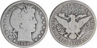 US Half Dollar 1904-S Barber Silver Half Dollar VG Uncertified #222 None -