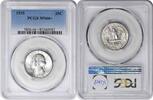 US Quarter 1938 Washington Silver Quarter MS66+ PCGS None -