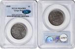US Cent 1840 Large Cent Large Date MS65BN PCGS (CAC) CAC -