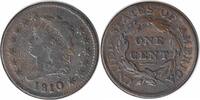 US Cent 1810/09 Large Cent F Uncertified #247 None -