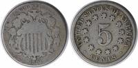 US Nickel 1870 Shield Nickel No Rays G Uncertified None -