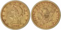 US Five Dollar 1903-S $5 Gold Liberty Head EF Uncertified #1107 None -