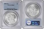 US Dollar 1891-CC Morgan Silver Dollar MS63 PCGS None -