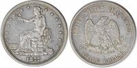 US Dollar 1877-S Trade Silver Dollar EF Uncertified #1159 None -