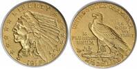 US Two and a Half Dollar 1915 $2.50 Gold Indian AU Uncertified #961 None -