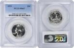 US Quarter 1953 Washington Quarter PR67 PCGS None -