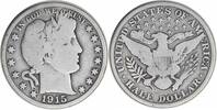 US Half Dollar 1915 Barber Silver Half Dollar VG Uncertified #301 None -