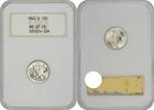 US Dime 1942-D Mercury Silver Dime MS67FB NGC None -