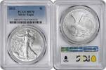 US Dollar 2022 $1 American Silver Eagle MS70 PCGS None -