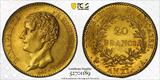 France 20 Francs Consulat  or AN XI Paris Splendide à Fleur de coin PCGS MS62 très rare