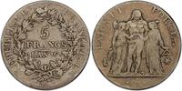France 5 Francs Union et Force AN 10 MA Marseille Très rare bel exemplaire -