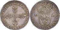 France Quart d'écu Louis XIII Poitiers -