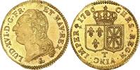 France Louis XVI Louis d'or Nantes Trésor de Vendée flan miroir -