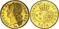 France Louis XV Louis d'or au Bandeau Paris -