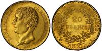 France 20 Francs Consulat  or AN XI Paris Splendide à Fleur de coin PCGS MS62 très rare