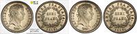 France Demi-Franc 1812 Napoléon Empereur Fleur de coin PCGS MS66 Top Pop