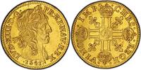 France 1641 Louis XIII Louis d'or de Warin mèche longue EF belle qualité patine