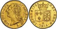 France Louis d'or à la tête nue Louis XVI Paris -