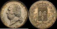 Frankreich 5 Francs 1824 Louis XVIII  Bordeaux vz brillant de frappe 3,897.91 元 免费寄运