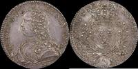 Frankreich Demi-&eacute;cu 1726 Louis XV  aux branches d'olivier Paris vz patine 3,508.12 元 免费寄运