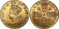 Frankreich Demi-Louis d'or 1717 Louis XV  de Noailles Qualit&eacute; unz rare 77,958.29 元 免费寄运
