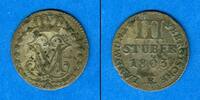 Altdeutschland Jülich Berg 3 Stüber 1803 R ss -
