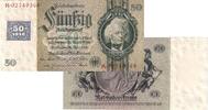 50 MARK 1948 Banknoten DDR: 50 DEUTSCHE MARK 1948  Kuponausgabe  Ro.337d  I  selten 