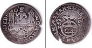 Altdeutschland 1/24 Taler Magdeburg (Groschen) 1670 EFS ss selten -