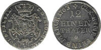 Altdeutschland 1/12 Taler Sachsen (Doppel-Groschen) 1763 FwoF ss -