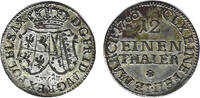Altdeutschland 1/12 Taler Sachsen (Doppel-Groschen) 1763 FwoF ss+ -
