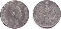 Altdeutschland 1/6 Taler Preussen 1862 A ss -