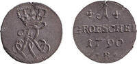 Altdeutschland 1 Gröschel Preussen 1 Groschen 1790 B ss-vz -