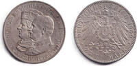 Deutsches Kaiserreich 2 Mark SACHSEN 2 Mark 1909 E (J.138) UNI LEIPZIG vz+ -