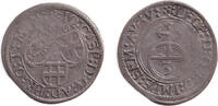 Altdeutschland 3 Kreuzer Deutscher Orden Dreier 1670 ss -