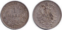Deutsches Kaiserreich 1 Mark Deutsches Reich 1 Mark 1886 E (J.9) f.vz -