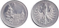 Altdeutschland Medaille Medaille FRANKFURT Stadtansicht / Ausstellung 1891 vz-st -
