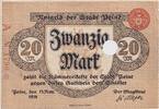 Banknoten 20 Mark Notgeld PEINE 20 Mark 15.11.1918 I- seltener -
