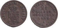 Anhalt 2 1/2 Groschen Anhalt 2 1/2 Groschen 1862 A ss+ -