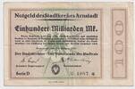 Banknoten 100 Milliarden Mark 1923 Notgeld ARNSTADT 100 Milliarden Mark ... 17.09 US$  +  57.62 US$ shipping