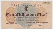 Banknoten 3 Milliarden Mark 1923 Notgeld BERLIN 3 Milliarden Mark (#339i... 22.86 US$  +  57.62 US$ shipping