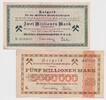 Banknoten 2+5 Millionen Mark 1923 Lot: Notgeld 2x BERLIN 2+5 Millionen M... 14.78 US$  +  57.62 US$ shipping
