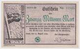 Banknoten 20.000.000 Mark 1923 Notgeld BEUEL 20 Millionen Mark (#389b) 1... 22.86 US$  +  57.62 US$ shipping