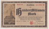 Banknoten 100.000.000 Mark 1923 Notgeld BEUEL 100 Millionen Mark (#389c)... 22.86 US$  +  57.62 US$ shipping