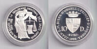 Andorra 10 Diners 1998 ANDORRA 10 Diners 1998 (#143) SILBER PP PP 128.17 US$  +  69.17 US$ shipping