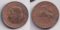 Provinz Westfalen 10 Mark 1921 Notgeld WESTFALEN 10 Mark 1921 (J.N13) f.... 11.32 US$  +  57.62 US$ shipping
