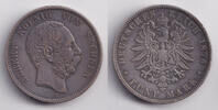 Deutsches Kaiserreich 5 Mark 1876 SACHSEN 5 Mark 1876 E (J.122) f.ss f.ss 78.52 US$  +  69.17 US$ shipping