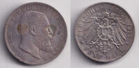 Deutsches Kaiserreich 5 Mark 1913 W&Uuml;RTTEMBERG 5 Mark 1913 F (J.176) vz vz 68.13 US$  +  69.17 US$ shipping