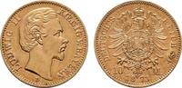 Bayern 10 Mark Ludwig II., 1864-1886. -